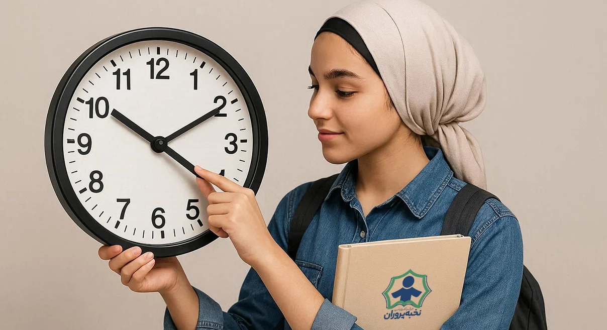 چطور با مدیریت زمان برای امتحانات مدرسه و آزمون‌های جامع نخبه‌پروران آماده شویم؟